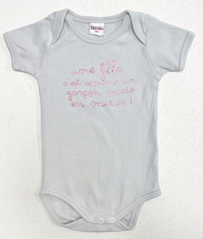 Body Fille 6 mois
