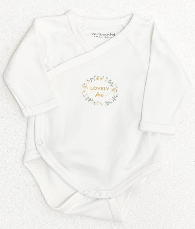 Body Fille 1 mois