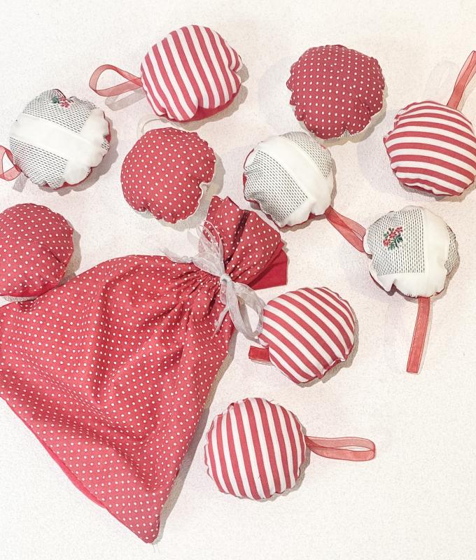 BOULES DE NOEL ET SAC Troc&Mode kids